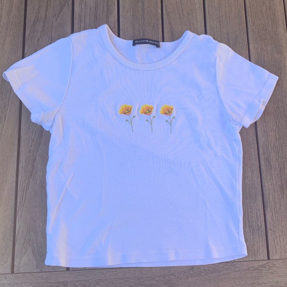 Brandy Melville Ashlyn Poppy Top - Picture 5 of 5